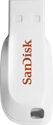 Produktbild von SanDisk Cruzer Blade - USB-Flash-Laufwerk - 16 GB - USB 2.0 - weiß