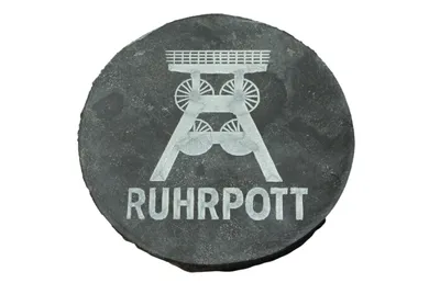 Produktbild von Trittplatte RUHRPOTT für den Garten DEKORATION Ruhrgebiet bestehend aus Naturstein Limestone Teilpoliert Frostfest, NH-RU