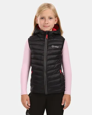 Productafbeelding van Kilpi Zj0114ki Tomm Vest, zwart, voor kinderen, maat 7-8 jaar, kleur zwart, maat 7-8 jaar