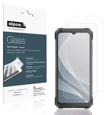 Immagine prodotto di 2x Pellicola Protettiva per Blackview BL8800 Pro Protezione opaco Vetro Flessibile 9H dipos