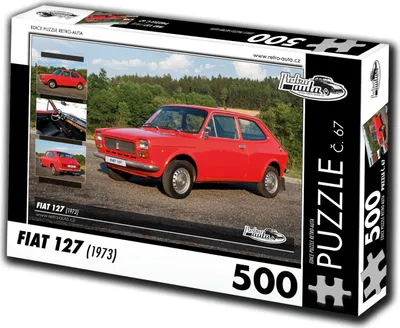 Image de RETRO-AUTA Puzzle n° 67 Fiat 127 (1973) 500 pièces