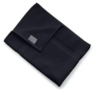 Produktbild von Eleganzzz Frottee-Badematte aus 100 % Baumwolle, 50 x 70 cm – Schwarz