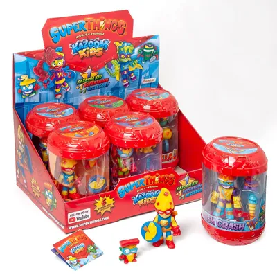Produktbild von SUPERTHINGS RIVALS OF KABOOM - Komplette Kollektion der Kazoom Kids, Diese Box e