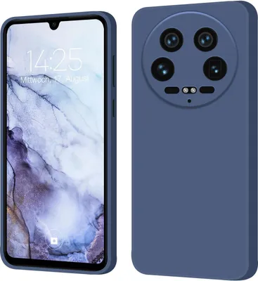 Produktbild von Hülle für Xiaomi 14 Ultra Case Cover Bumper Silikon Softgrip Schutzhülle Farbe: Lavendelblau