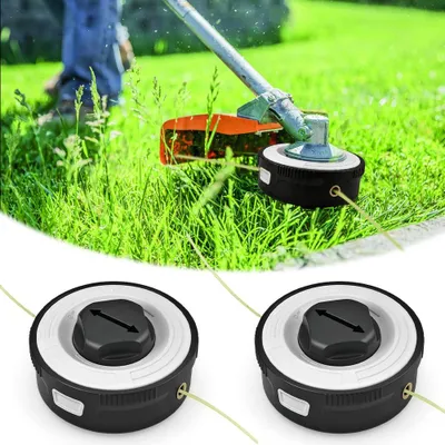 Produktbild von 2 Schneidköpfe für Stihl Freischneider, Ersatztrimmerköpfe, Ersatzschneidkopf Autocut C3-2