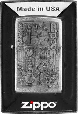 Produktbild von Zippo Feuerzeug Motor Parts Emblem 3D 2006539