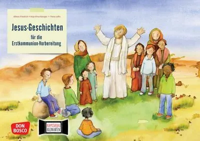 Immagine prodotto di Jesus-Geschichten für die Erstkommunion-Vorbereitung. Kamishibai Bildkartenset