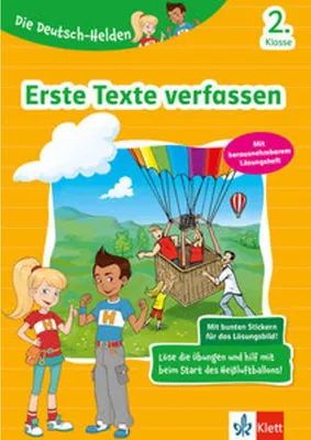 Produktbild von Die Deutsch-Helden: Erste Texte verfassen 2. Klasse