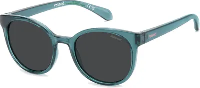 Produktbild von Polaroid Kinder PLD 8076/S Teal 45/17/125 Kinder Sonnenbrillen