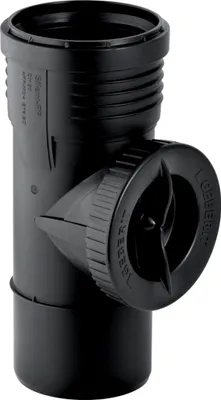 Produktbild von Geberit GE Silent-PP Putzstück, 90°, D 110 mm, mit runder Öffnung, 1 Stk.
