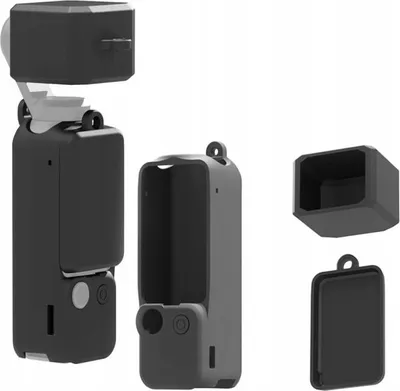 Zdjęcie produktu dla Pokrowiec Futerał Etui Case Osłona 2xDekielek do Kamery DJI OSMO POCKET 3 / PU894B