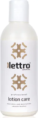 Produktbild von Lettro Lotion Pflege für Glattleder, Ökoleder, Büffelleder, Antikleder und gewischtes Leder