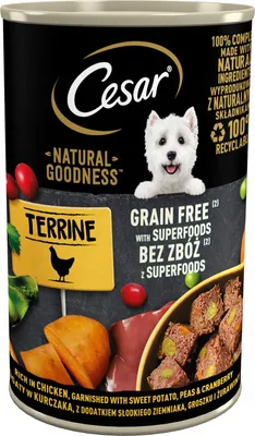 Produktbild von Hundefutter Cesar Huhn 400 g