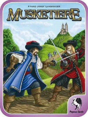 Produktbild von Pegasus Spiele 18106G - Musketiere Metalldose
