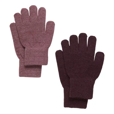 Produktbild von CeLaVi - Handschuhe für Kinder - 2er-Pack - Magic Glitter - Warmes Braun, S