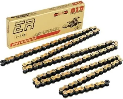 Produktbild von Did 420Nz3G&B-134 Gold Kette (134 Glieder) Ohne O-Ringe (Offen + Verschluss)