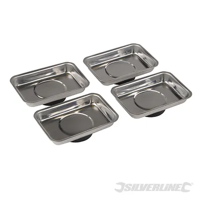 Produktbild von Silverline 250007 Magnetische Tabletts, 4 Stk