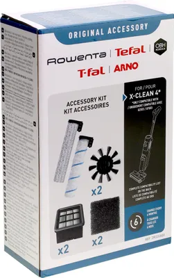 Produktbild von Rowenta ZR335A00, Zubehör-Set, Stabstaubsauger, Schwarz, Silber, Rowenta, X-Clean 4, 600 g