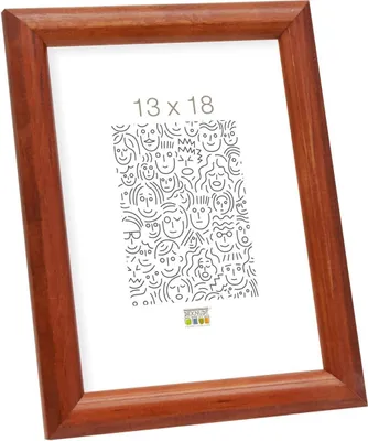 Immagine prodotto di Cornice in legno S40C Deknudt 10x15 cm marrone