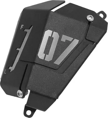 Image de Couvercle de protection du réservoir de récupération du liquide de refroidissement Couvercle de protection du réservoir de récupération du liquide de refroidissement en aluminium CNC pour motocyclette