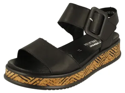 Produktbild von Rieker W0800-00, Damen Schuhe, schwarz