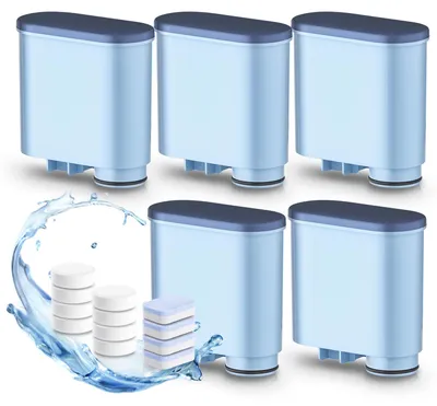 Wasserfilterset, 5 Ersatzfilter für Philips CA6903