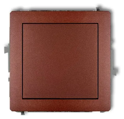 Produktbild von DECO Einpoliger Schalter, braun-metallic, 9DWP-1