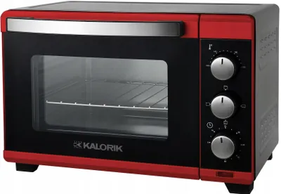 Produktbild von Kompakter Mini-Backofen 19L 1280W Rot Timer Energiesparend OT 2011 RD Multi-Ofen