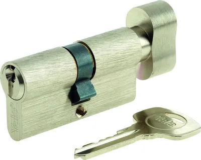 Image de Cylindre profilé Yale 500 Plus - cylindre à bouton, 30/30, 3 clés