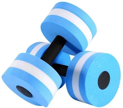 Image de Support léger en mousse EVA pour exercices aquatiques, lot de 2. Idéal pour le fitness aquatique, les exercices en piscine, et pour les haltères aquatiques