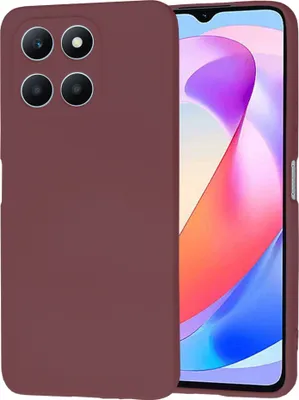 Produktbild von Techsuit Soft Flex Back Cover Hülle für HONOR X6a - Pflaumenrot