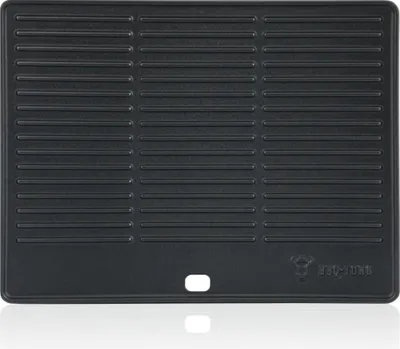 Produktbild von BBQ-Toro Gusseisen Grillplatte 40 x 31 cm | Wendeplatte, emailliert