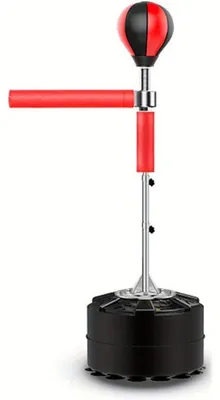 Immagine prodotto di Sacco da boxe – Sacco da boxe da terra – Sacco riflessi – Palla da boxe – Sacco da allenamento – Altezza regolabile da 120 a 190 cm