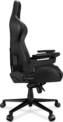 Produktbild von YUMISU Gaming Stuhl Bürostuhl 2050X bis 150kg Belastbar Büro-Schreibtischstuhl PC-Stuhl Gaming Sessel - Black Kunstleder