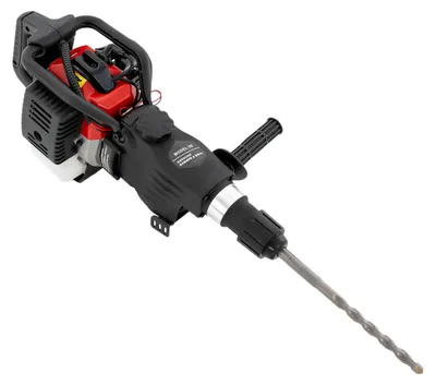 Produktbild von Hammerbohrmaschine - Benzinbetrieb - 33 ccm - 1000 W Leistung - 30 Joule Schlagenergie - Betonbohrer, Schlagbohrer - Bauwesen