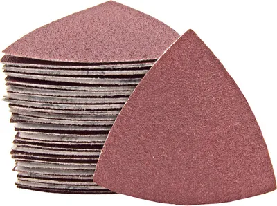 Produktbild von MioTools Fox Klett-Schleifblätter, 82 mm, f. Deltaschleifer, Normalkorund (50 Stk.) K240
