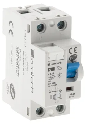 Produktbild von Fehlerstromschutzschalter 63/2 30mA Typ A Nf - Zenitech