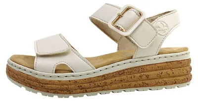 Immagine prodotto di Scarpe sandali da donna Rieker, color beige, per il tempo libero