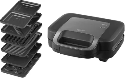 Image de Appareil à sandwich 6 en 1 SENCOR SSM 9860BK