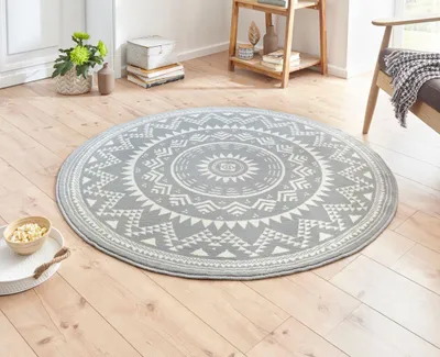 Produktbild von Hanse Home Teppich Ø 200 cm Celebration Valencia Grau
