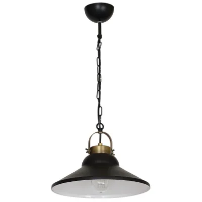 Produktbild von Schwarze Pendelleuchte IRON 6207 Luminex
