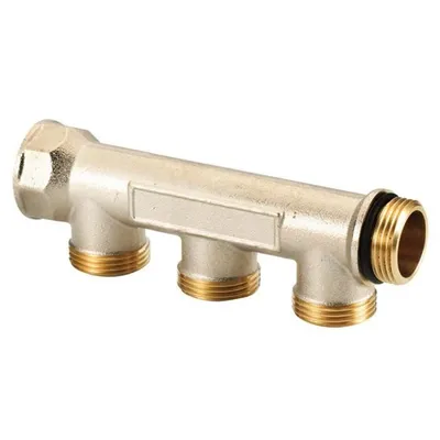 Produktbild von SOMATHERM FOR YOU – Verteiler mit 3 Ausgängen, konischer Anschlussbereich, Easy-Lock, 3/4"