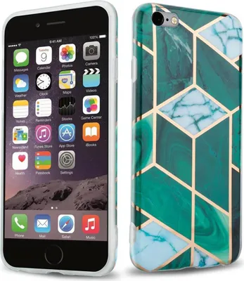 Immagine prodotto di Cadorabo custodia protettiva per Apple iPhone 6 PLUS / 6S PLUS custodia in TPU verde custodia per cellulare Custodia Cover