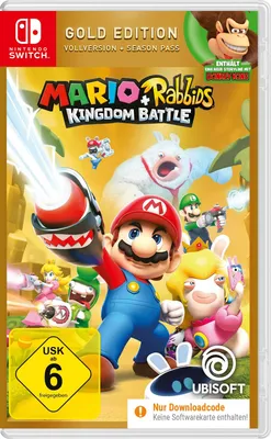 Produktbild von Mario & Rabbids Kingdom Battle - Gold Edition Nintendo Switch-Spiel
