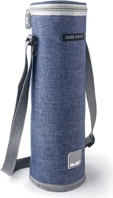 Immagine prodotto di Borsa termica per bottiglie Ibili Dalvik, poliestere, 10x32 cm, 1,5 l, blu