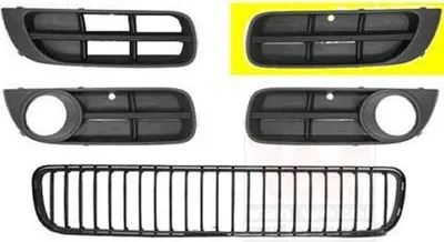 Image de VAN WEZEL Grille de pare-chocs avant gauche (7627591) pour Skoda Fabia II Roomster |