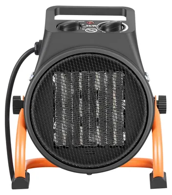 Produktbild von SucceBuy Elektrische Gewächshausheizung 2000W, PTC-Heizlüfter mit Ventilatorfunktion & 2 Heizmodi, Tragbarer Heizlüfter mit Überhitzungsschutz & 15° einstellbarem Heizwinkel, Elektroheizer für Gartenhäuser
