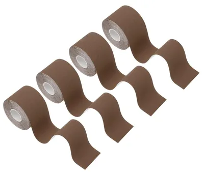 Produktbild von Solidchoice – Kinesiologisches Tape – 4 Rollen à 5,5 Meter für die Muskelunterstützung