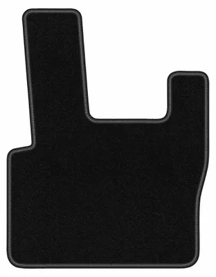 Produktbild von Fahrermatte Velours für DAF XF105 2006 (Transporter) – 1-tlg, Schwarz, passgenau – Wielganizator BASIC