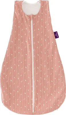 Produktbild von Schlafsack - GOTS Baumwolle - Leave Rosa - Verschiedene Größen